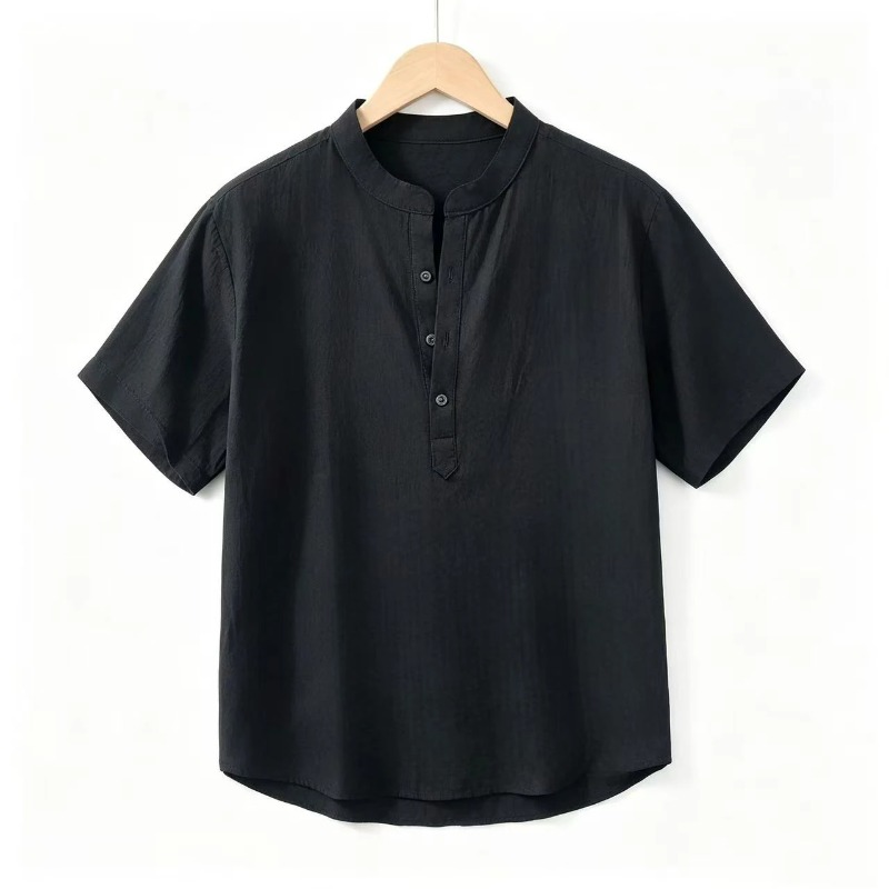 Summer Clothing Trends - Summer Thin Short-sleeved Shirts Men Japanese