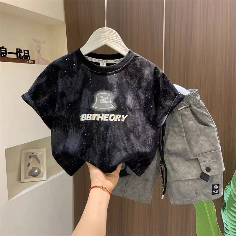 Summer Clothing Drawing For Kids - Korean Summer Kids Clothing New Boys