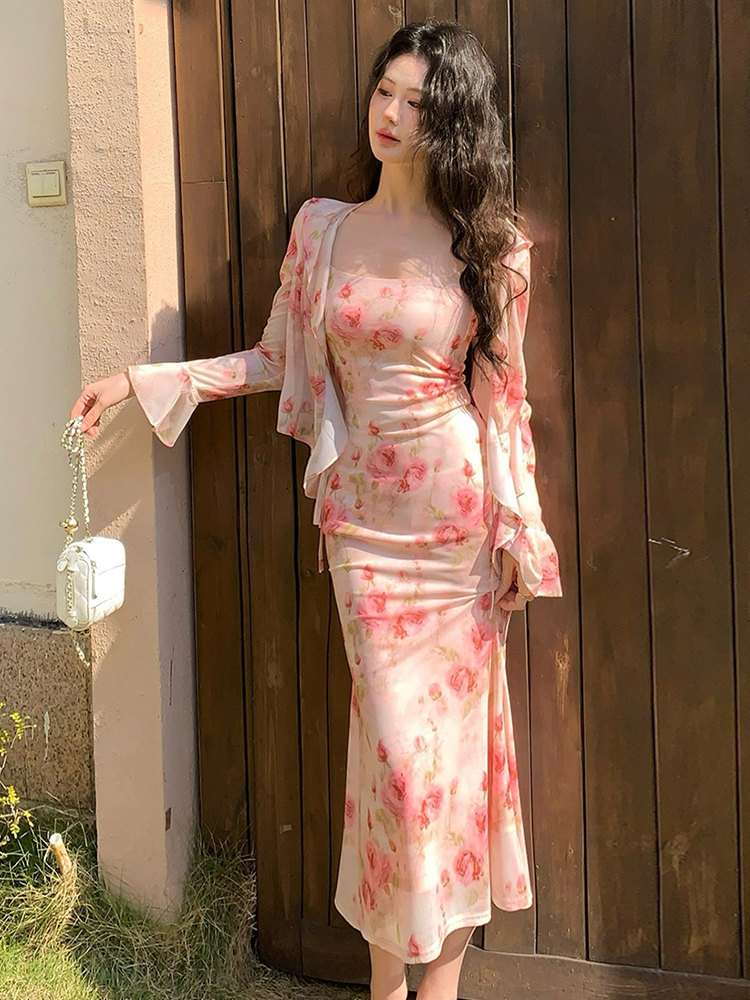 Summer Clothing Bundle - Women Vacation Clothes Sweet Floral Print
