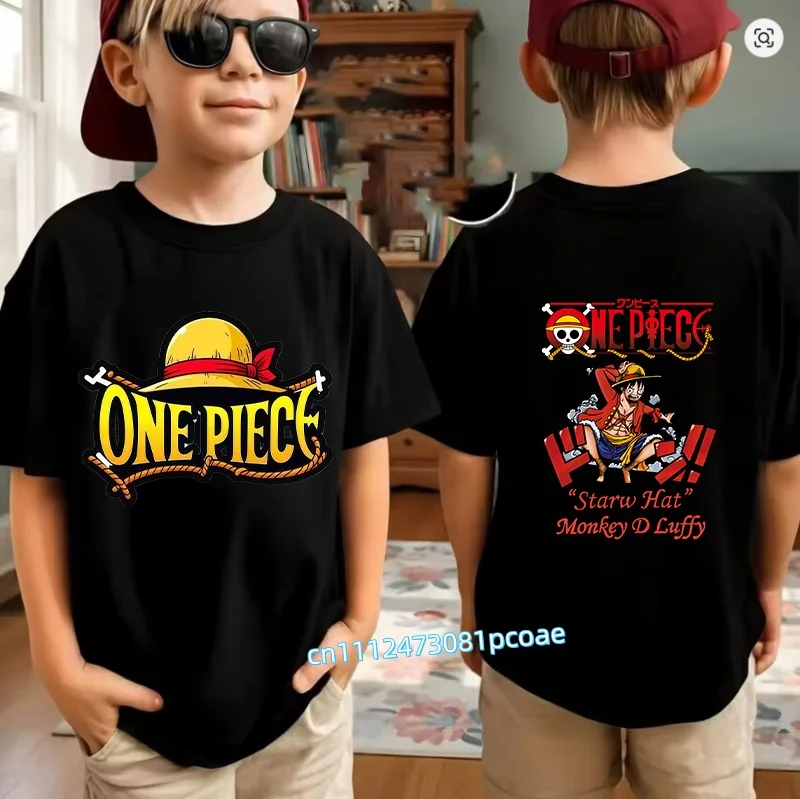 Summer Clothing Teen Girls - 2026 Summer Luffy Anime Tshirt for