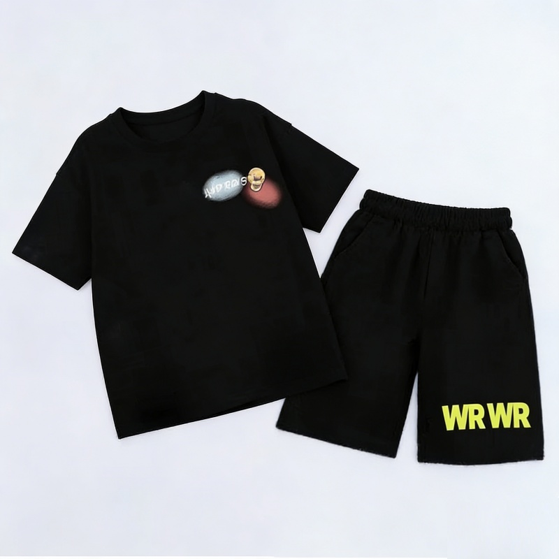Summer Clothing Drawing For Kids - Cotton Kids Boys Clothes Sets Summer