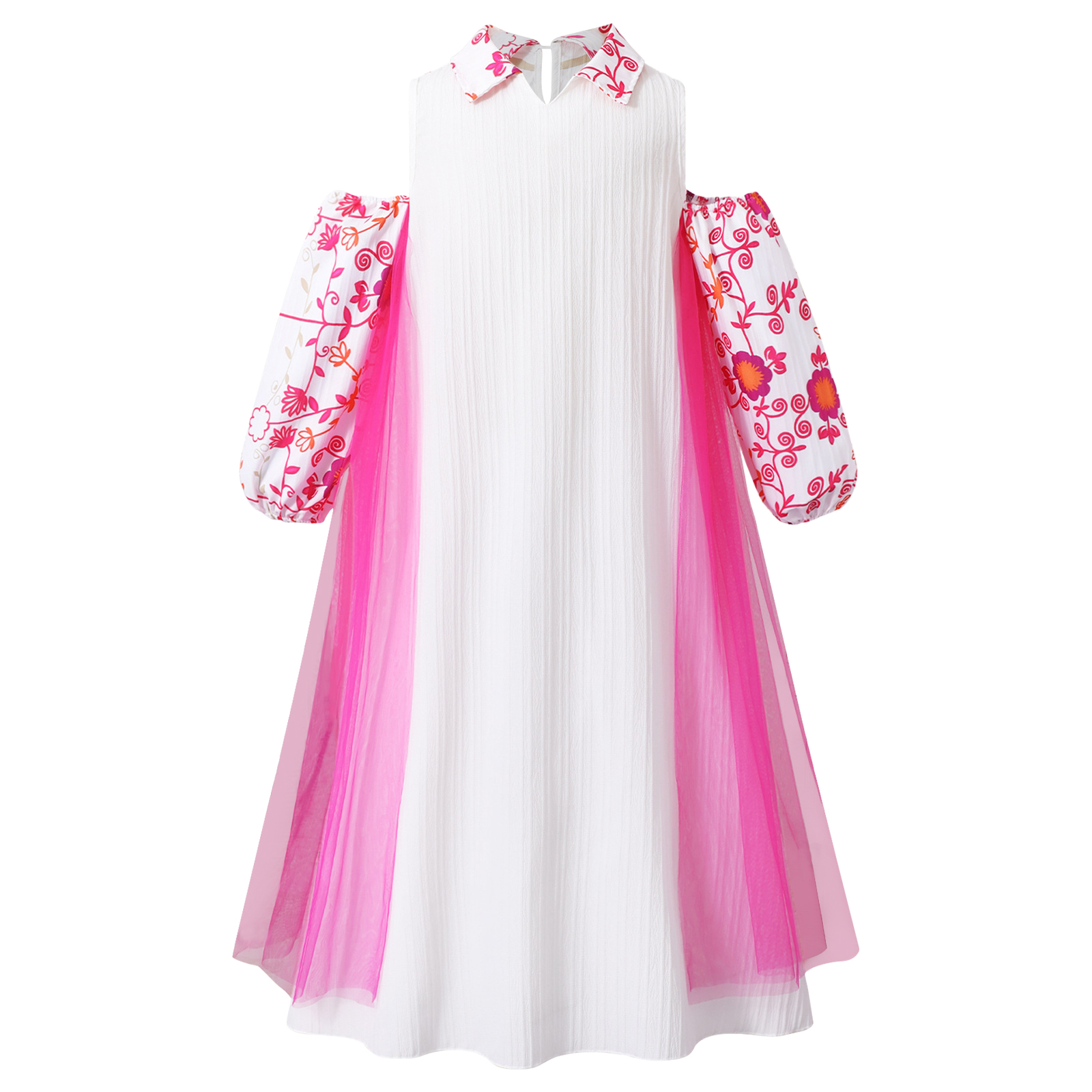 Girl Long Sleeve Mesh Patchwor - Summer Clothing Girl recensie en prijs