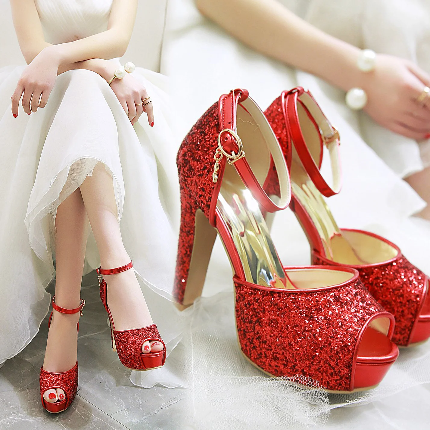 Silver Summer Women High Heel  - Summer Closet recensie en prijs