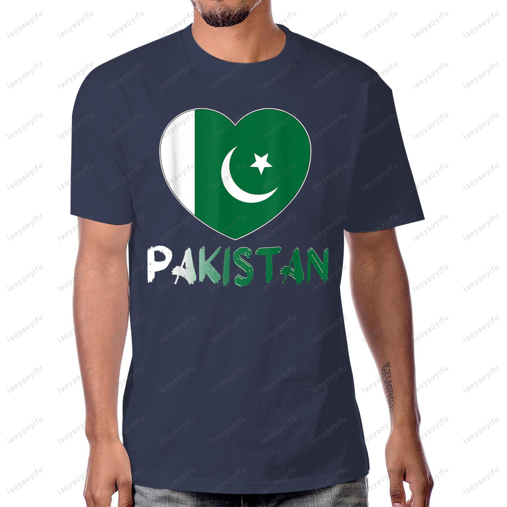 Pakistan Flag Heart Graphic Pr - Summer Clothing Pakistan recensie en prijs