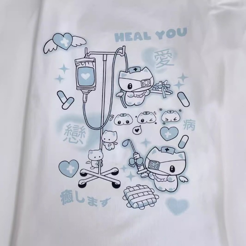 Anime Y2k Cartoon Kawaii Cat P - Summer Japanese Clothing recensie en prijs