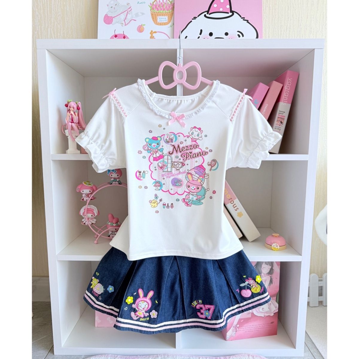 Japanese Sweet Skirt Sets Summ - Summer Japanese Clothing recensie en prijs