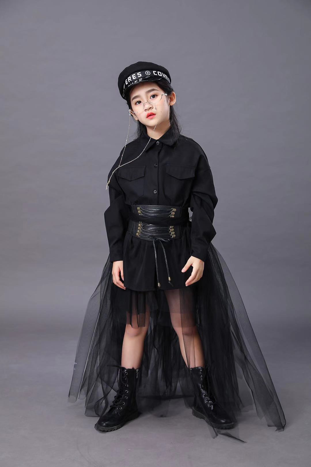 Children's Black Suit Girls Mo - Summer Clothing Girl recensie en prijs