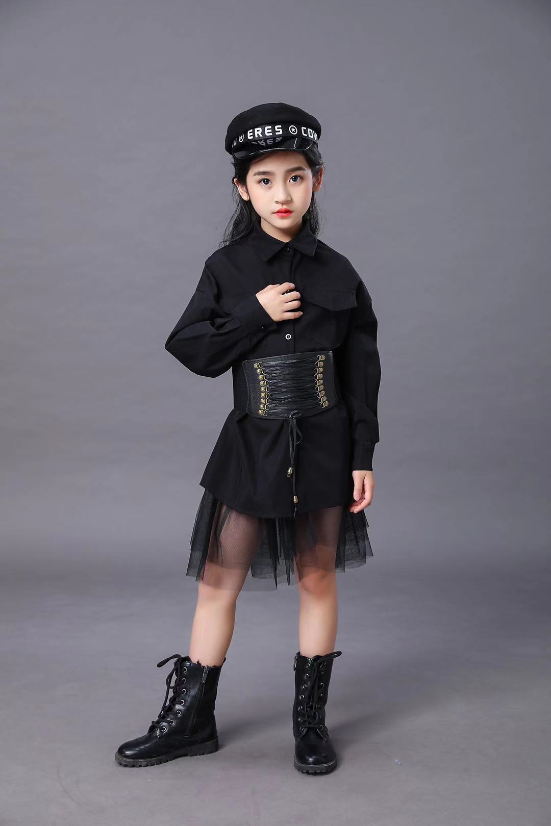 Children's Black Suit Girls Mo - Summer Clothing Girl recensie en prijs