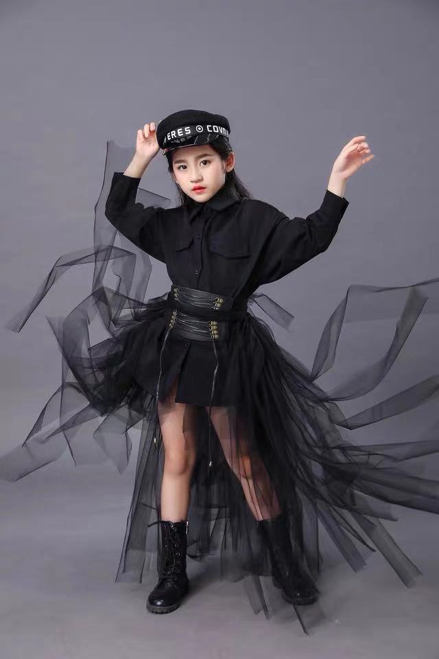 Children's Black Suit Girls Mo - Summer Clothing Girl recensie en prijs