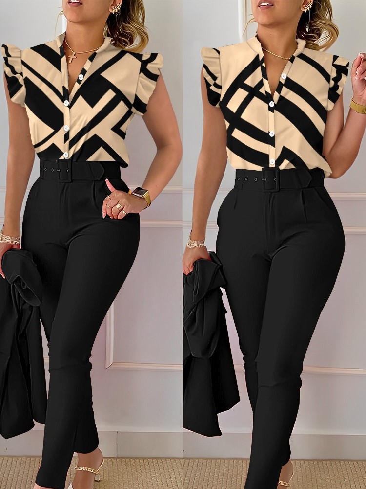 Womens Elegant Slim Two-Piece  - Summer Clothing Girl recensie en prijs