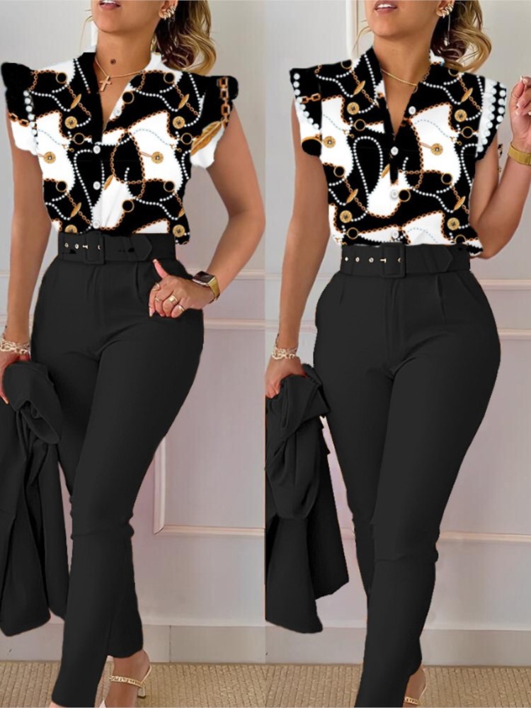 Womens Elegant Slim Two-Piece  - Summer Clothing Girl recensie en prijs