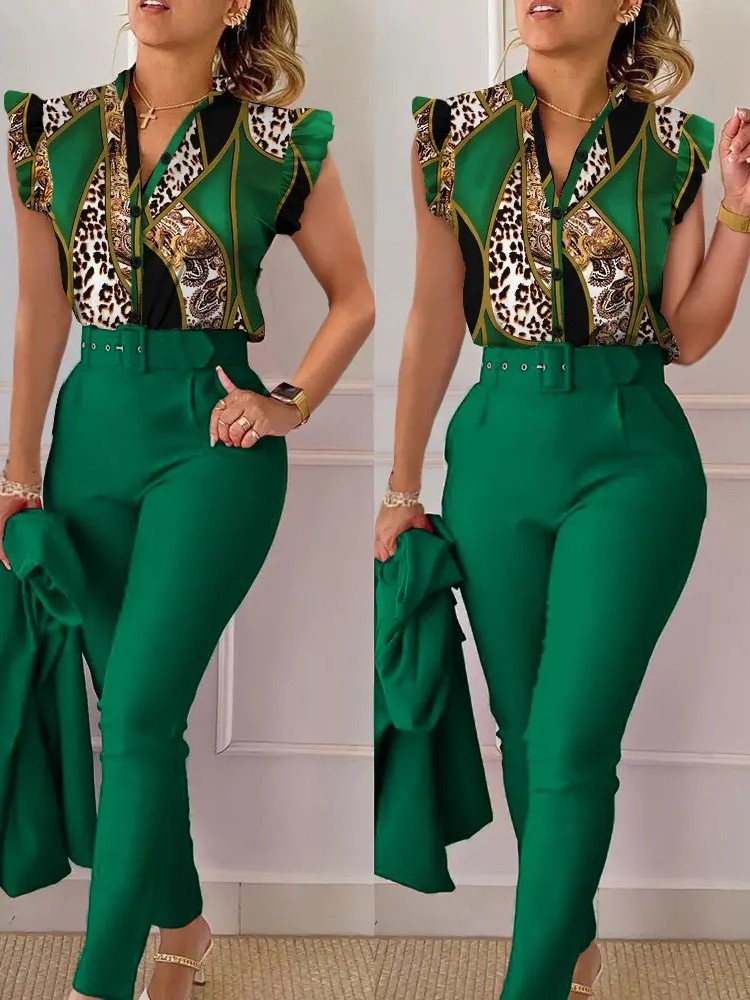 Womens Elegant Slim Two-Piece  - Summer Clothing Girl recensie en prijs
