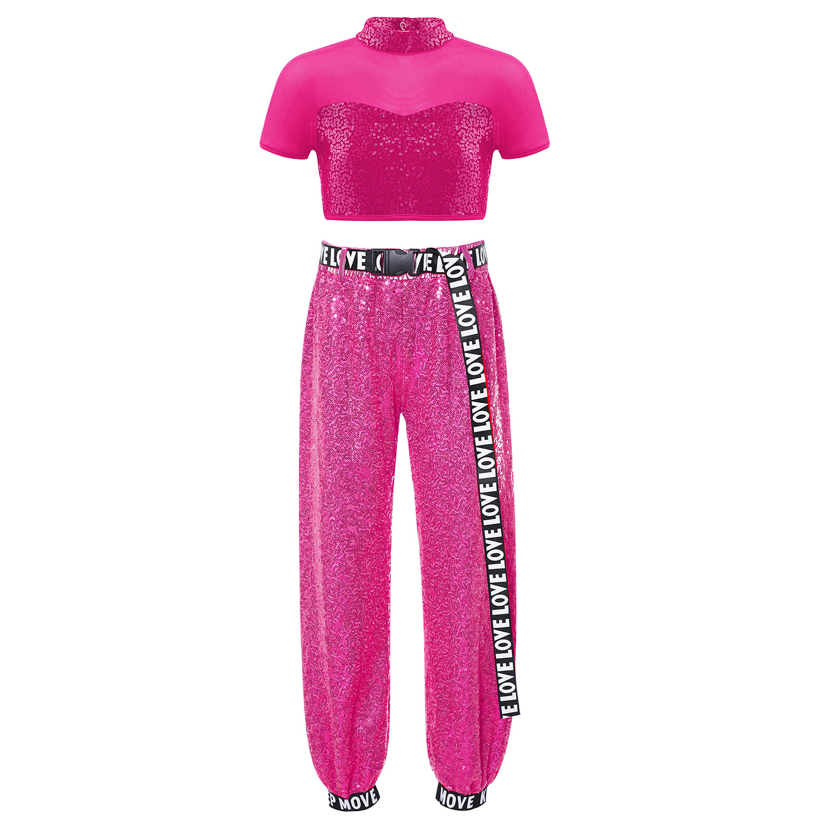 Children Shiny Sequins Dance C - Summer Clothing Girl recensie en prijs