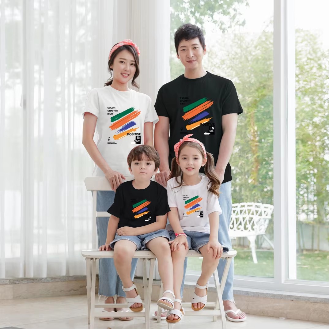 Family Look T Shirts 2026 Summ - Summer Clothing Drawing For Kids recensie en prijs