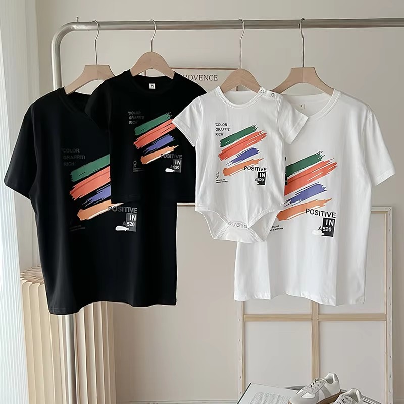Family Look T Shirts 2026 Summ - Summer Clothing Drawing For Kids recensie en prijs