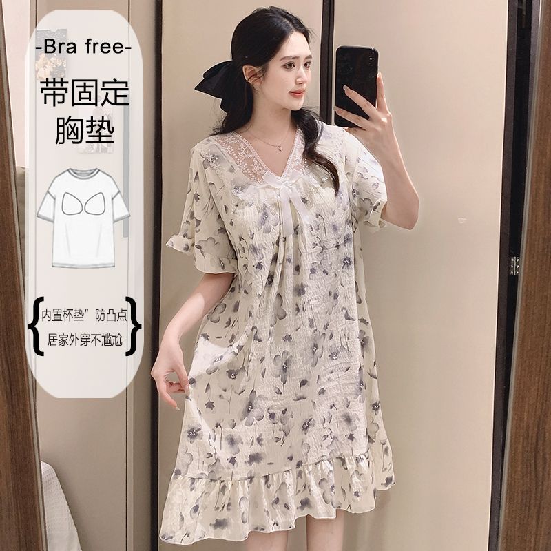 Plus Size Sweet Floral Print N - Summer Clothing Ladies recensie en prijs