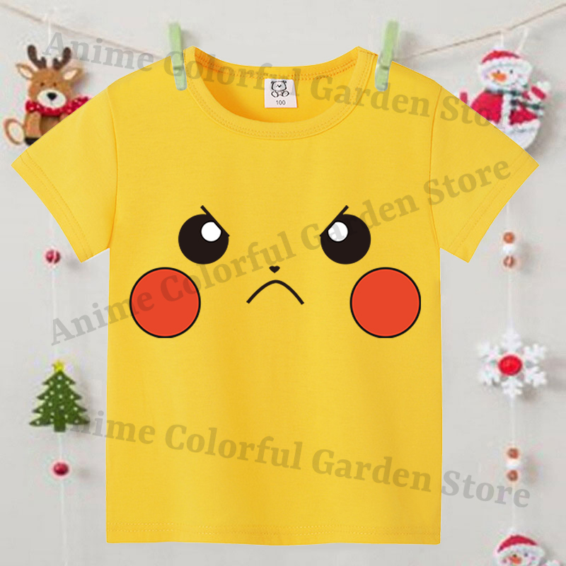 Pokemons Yellow Cute Short-sle - Summer Clothing Girl recensie en prijs