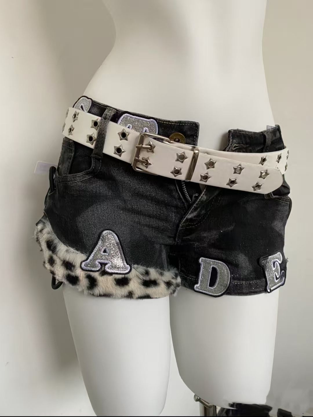 Y2k Embroidered Patch Denim Sh - Summer Clothing Girl recensie en prijs