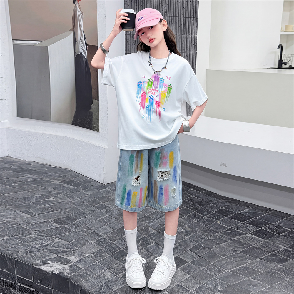Children Fashion Summer Set fo - Summer Clothing Drawing For Kids recensie en prijs