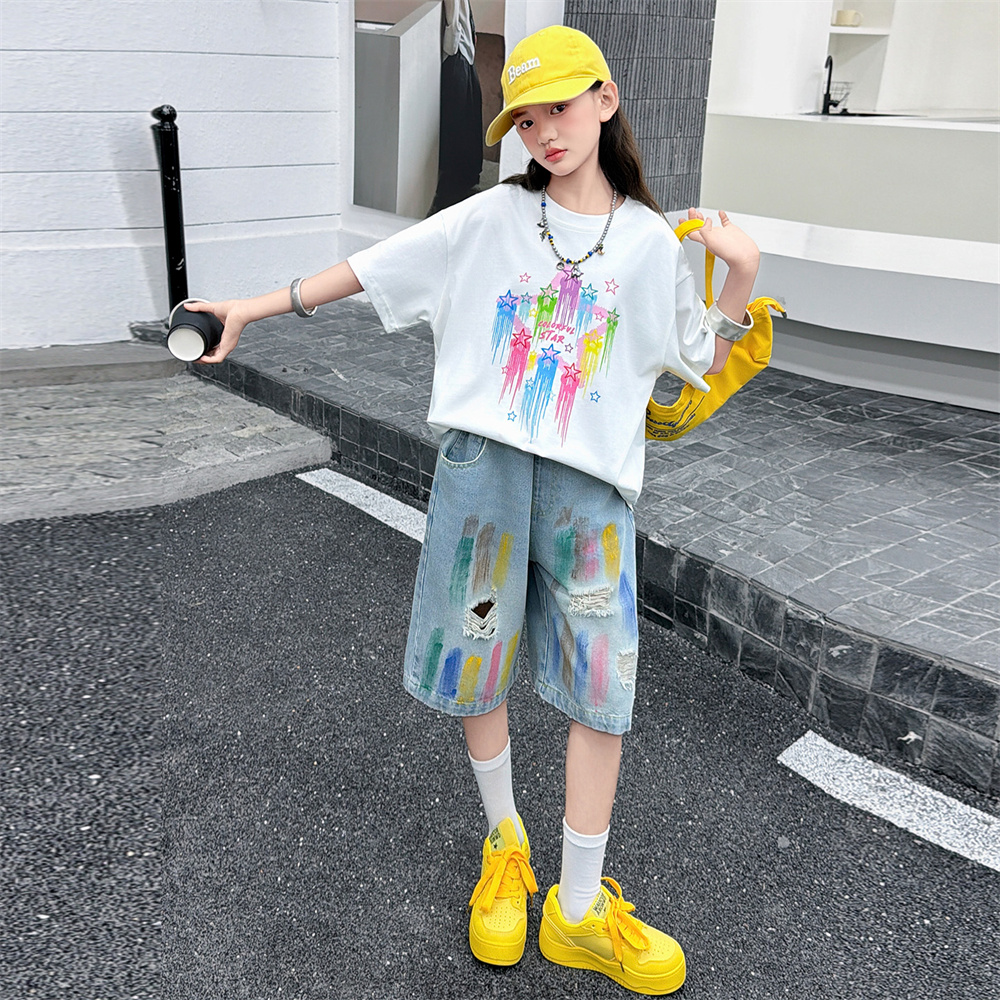 Children Fashion Summer Set fo - Summer Clothing Drawing For Kids recensie en prijs