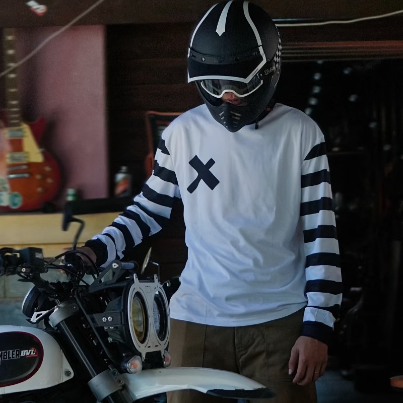 Summer White Motorcycle Off-Ro - Summer Clothing Motorcycle recensie en prijs