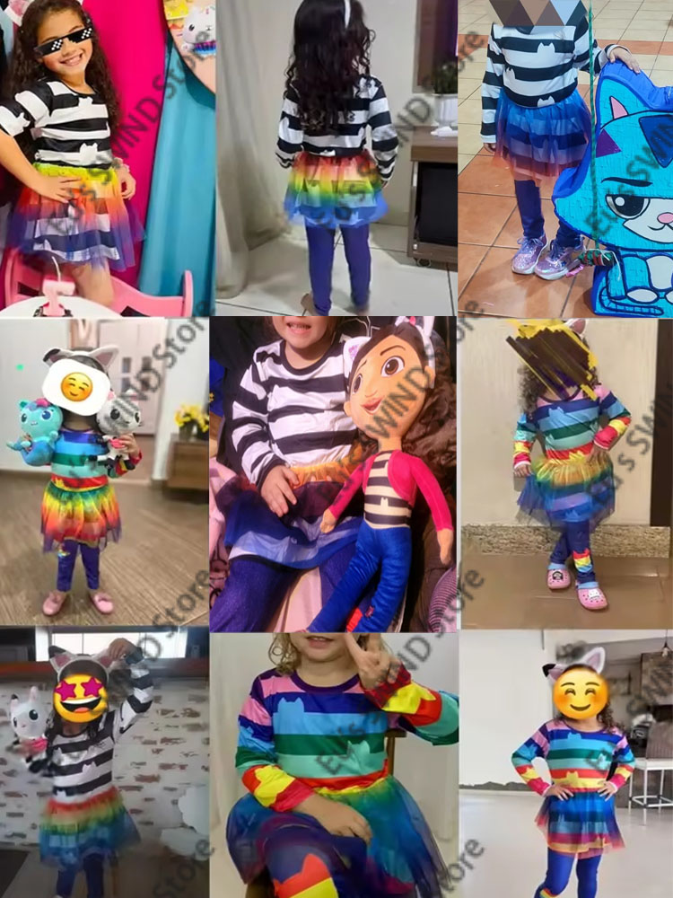2026 cartoon Black White Strip - Summer Clothing Teen Girls recensie en prijs