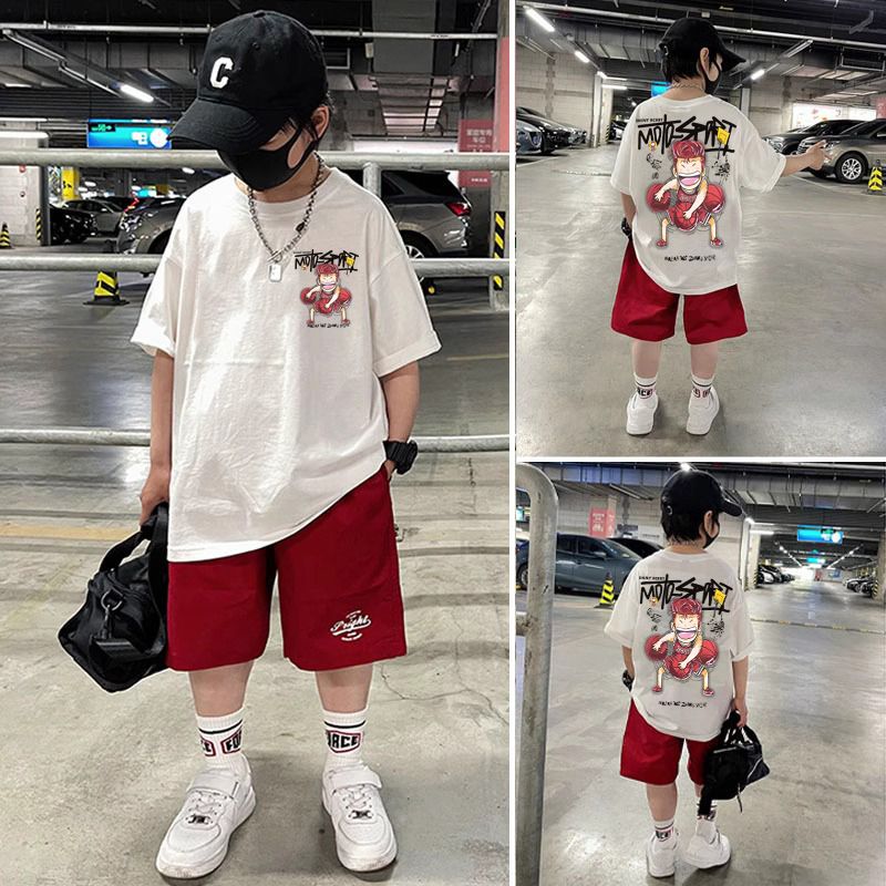 Shohoku Cotton Boys Clothes Se - Summer Clothing Drawing For Kids recensie en prijs
