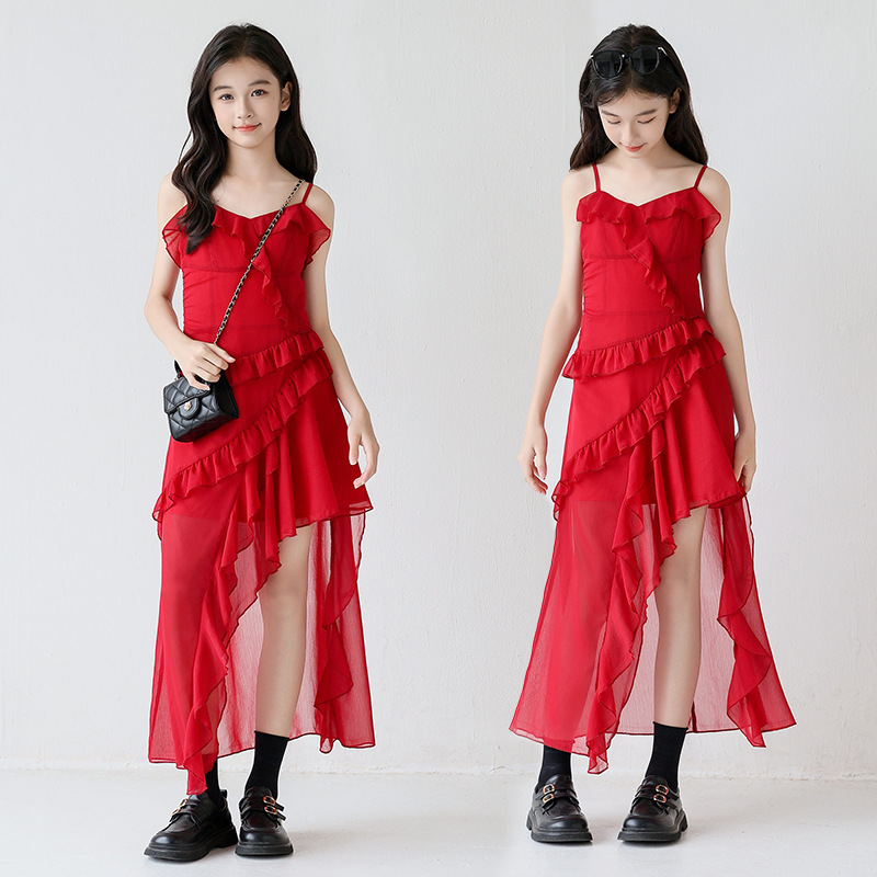 Girls Strapless Dress Summer T - Summer Clothing Teen Girls recensie en prijs