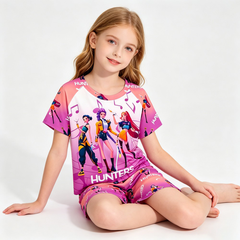 2026 New Kpop Themed Kids Paja - Summer Clothing Teen Girls recensie en prijs