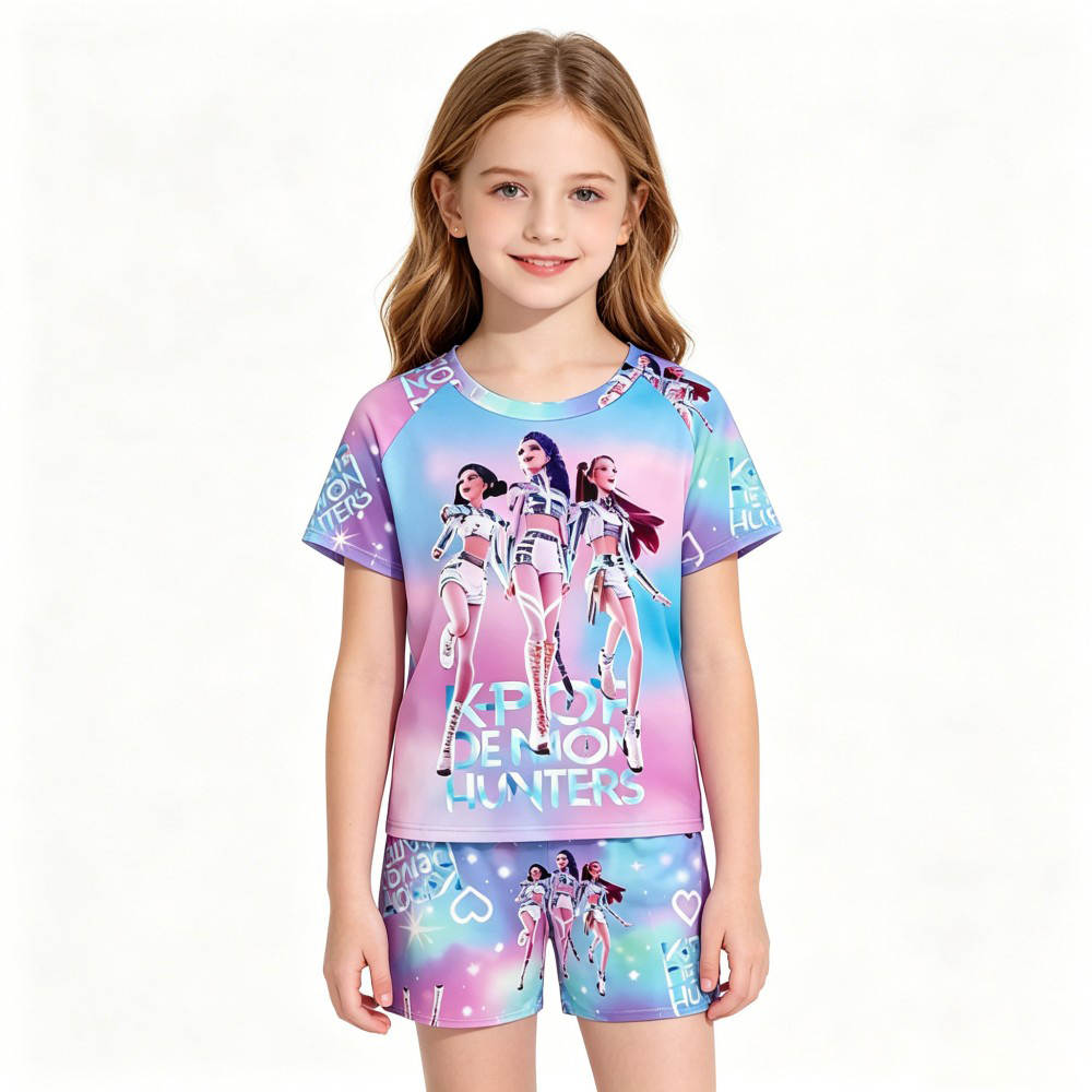 2026 New Kpop Themed Kids Paja - Summer Clothing Teen Girls recensie en prijs