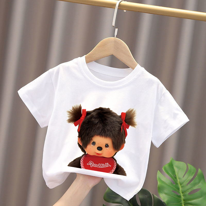 Monchhichi Kids T-shirts Anime - Summer Clothing Girl recensie en prijs