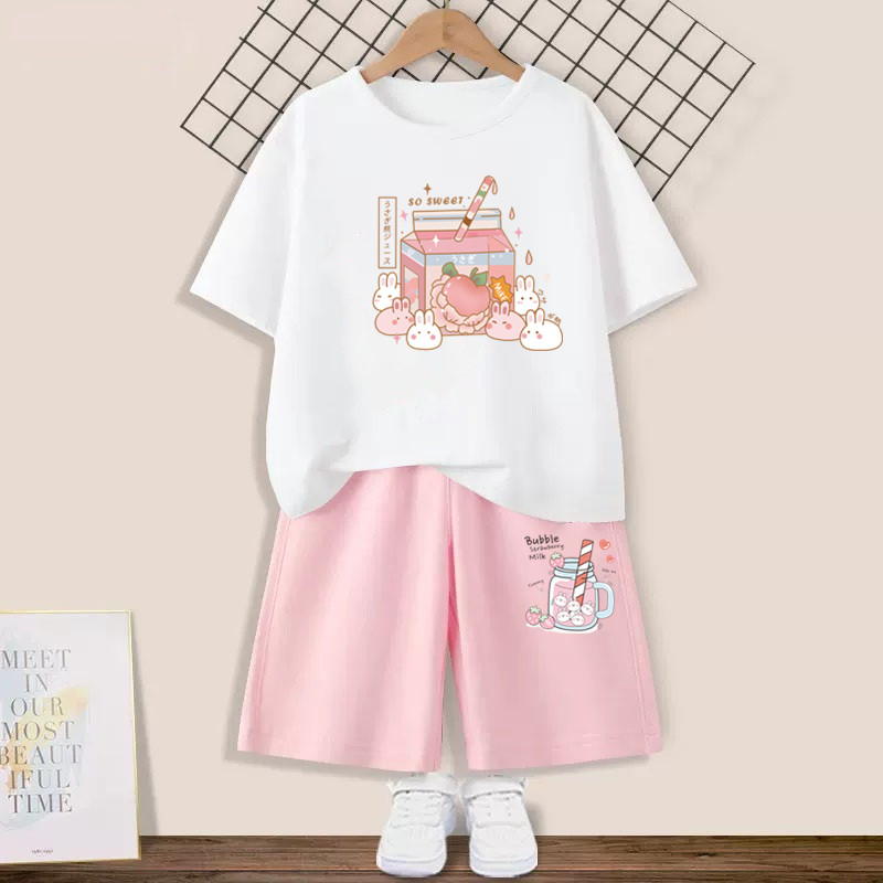 Summer Kids Girls 2Pcs Outfit  - Summer Clothing Teen Girls recensie en prijs