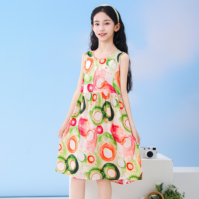 Floral Summer Sleeveless Girls - Summer Clothing Teen Girls recensie en prijs