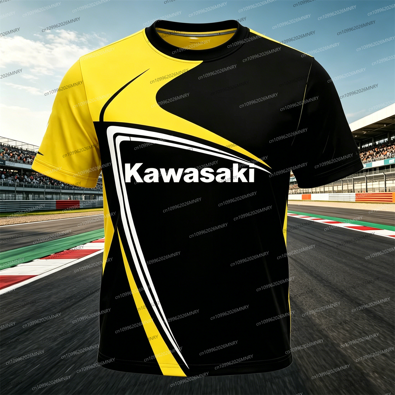 Men t-shirt top Kawasaki Motor - Summer Clothing Motorcycle recensie en prijs