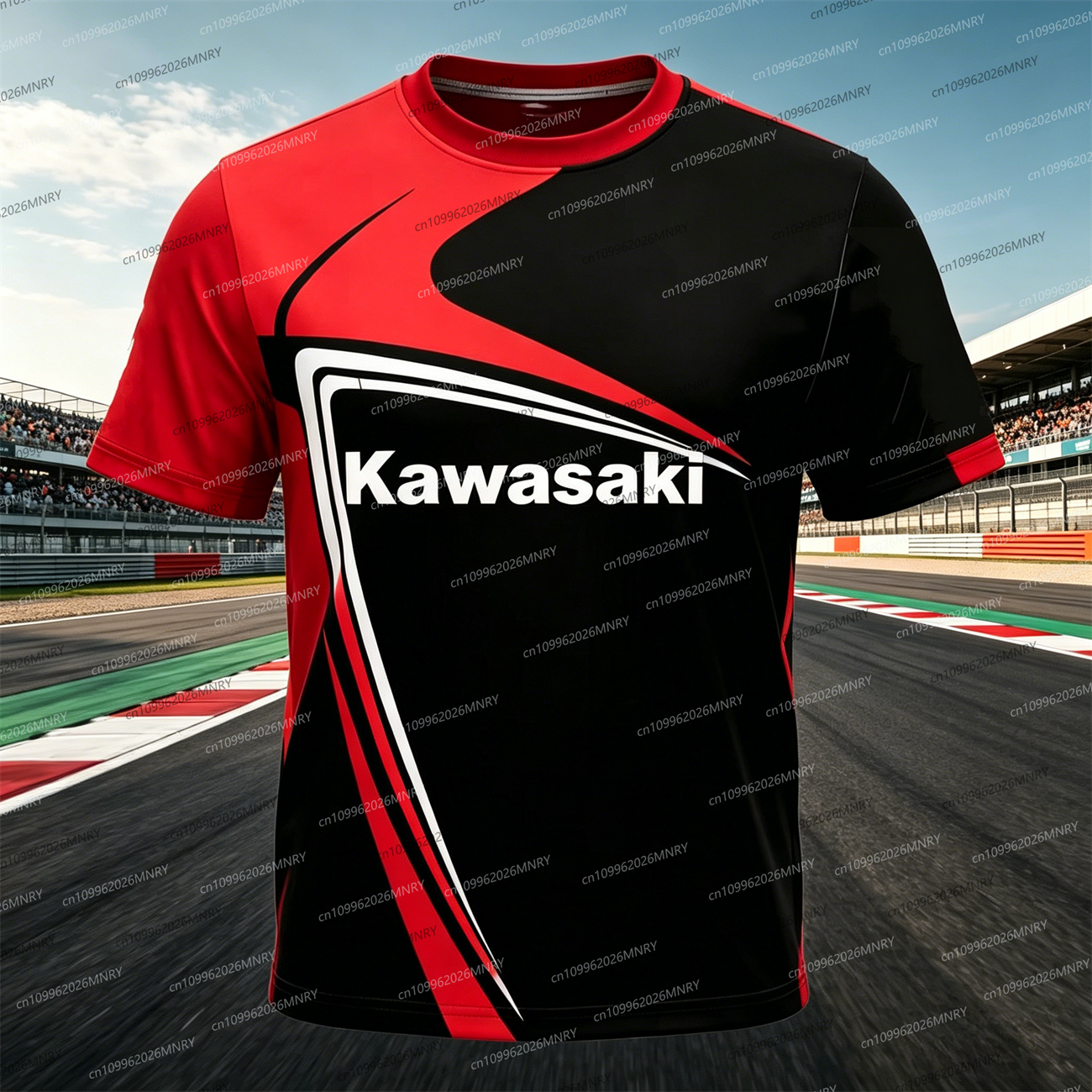 Men t-shirt top Kawasaki Motor - Summer Clothing Motorcycle recensie en prijs