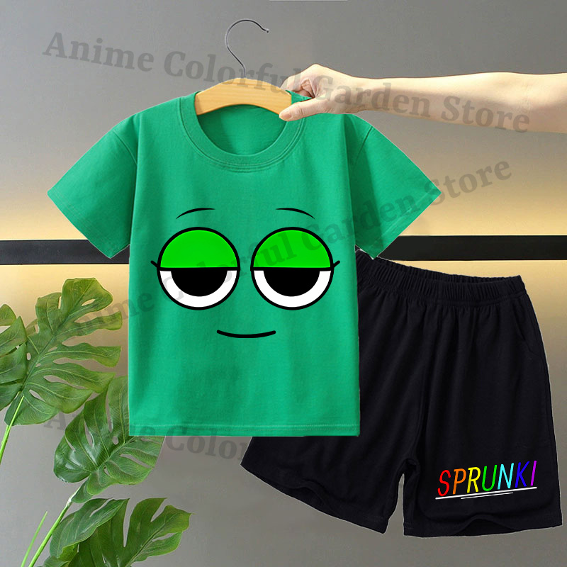 Sprunki 2pcs T-shirt and Short - Summer Clothing Girl recensie en prijs