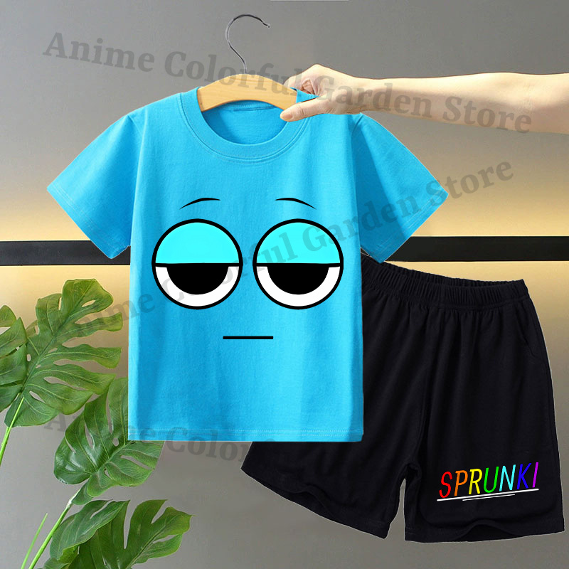 Sprunki 2pcs T-shirt and Short - Summer Clothing Girl recensie en prijs