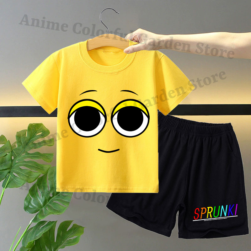 Sprunki 2pcs T-shirt and Short - Summer Clothing Girl recensie en prijs