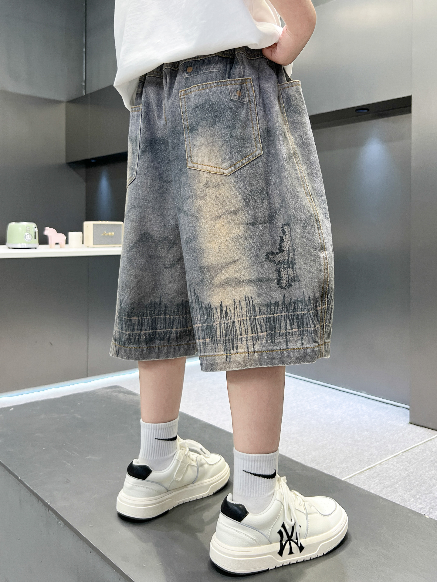 Boys Summer Thin Loose Fit Den - Summer Clothing Drawing For Kids recensie en prijs