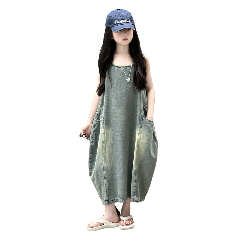 Vintage Blue Children Girls Hi - Summer Clothing Girl recensie en prijs