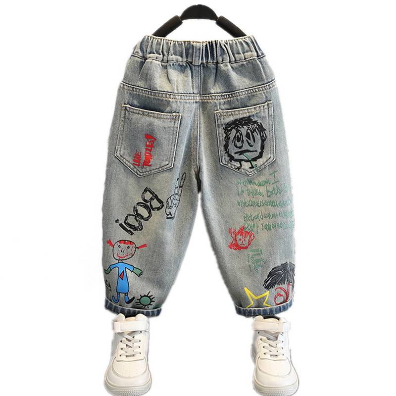 Baby Boy Jeans For Children Ch - Summer Clothing Drawing For Kids recensie en prijs