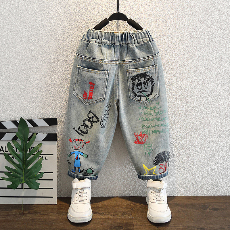 Baby Boy Jeans For Children Ch - Summer Clothing Drawing For Kids recensie en prijs