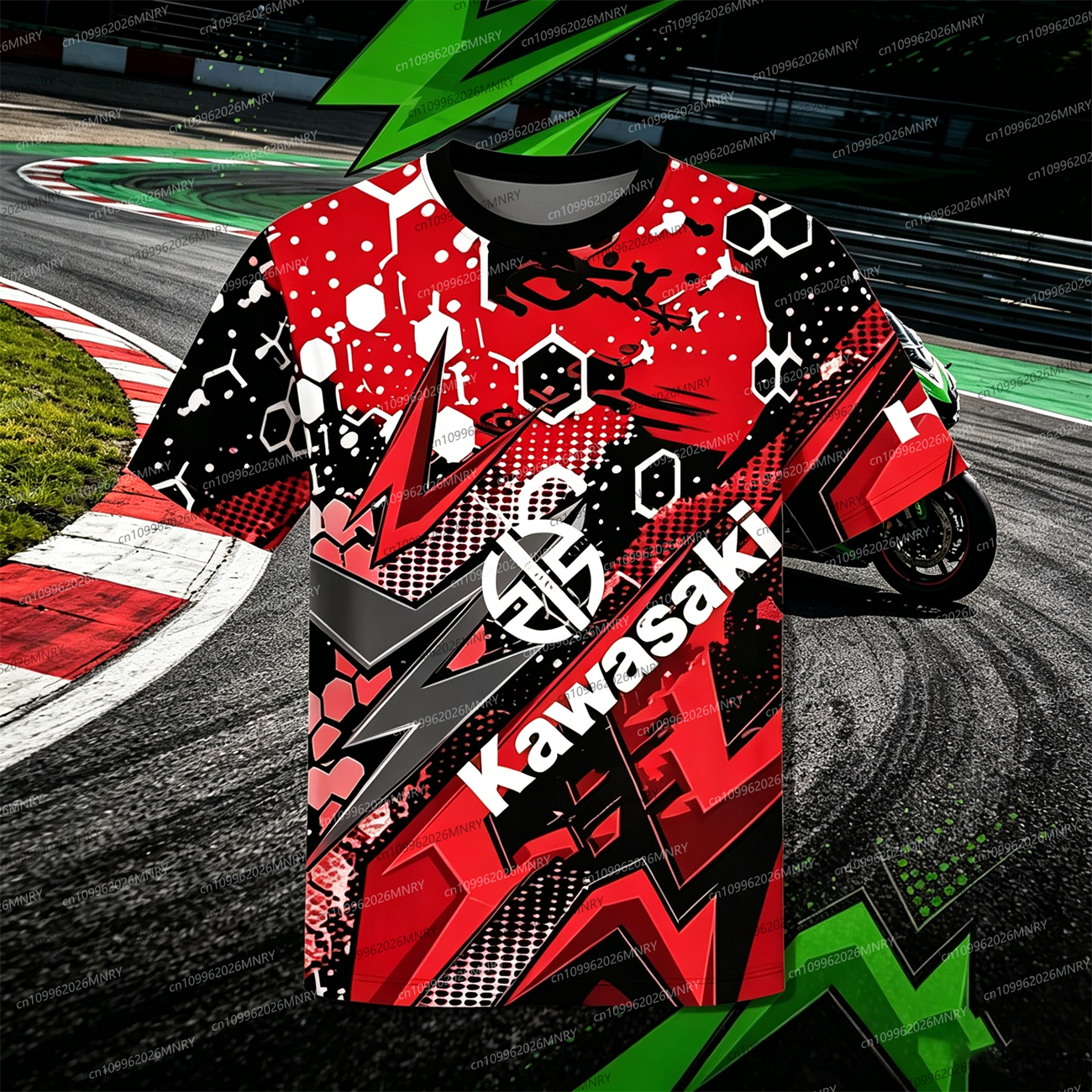 Summer Kawasaki Motorcycle Rac - Summer Clothing Motorcycle recensie en prijs