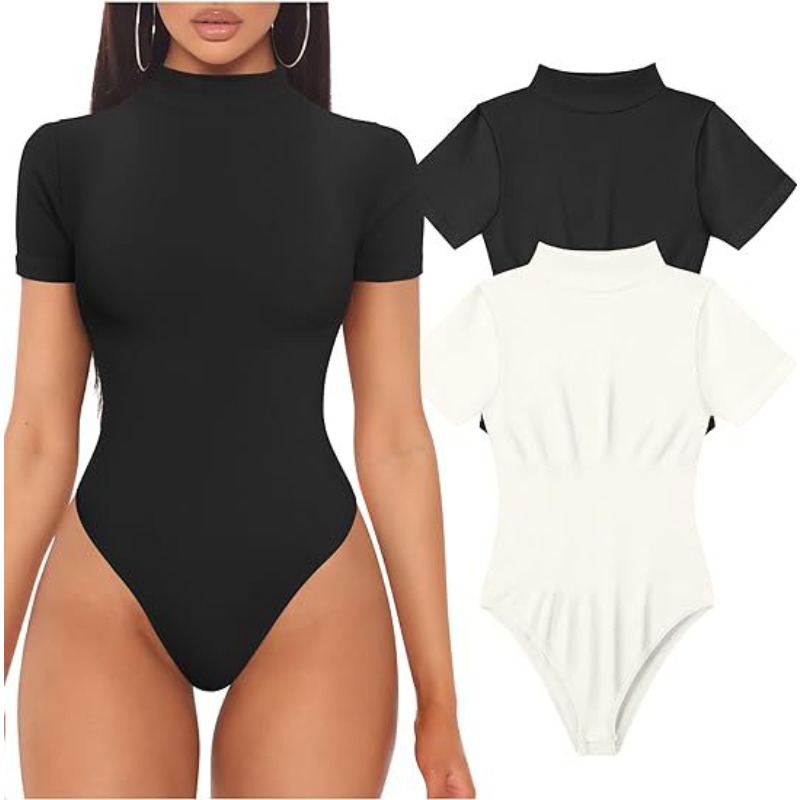 Short Sleeve Turtleneck Bodysu - Summer Clothing Bundle recensie en prijs