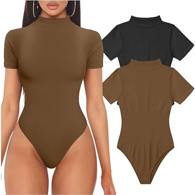 Short Sleeve Turtleneck Bodysu - Summer Clothing Bundle recensie en prijs