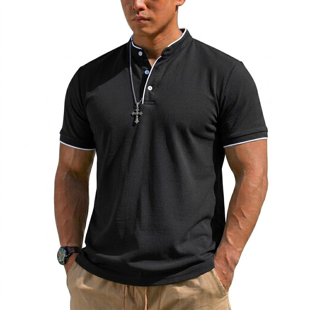 Summer Short Sleeve Henley Shi - Summer Clothing Trends recensie en prijs