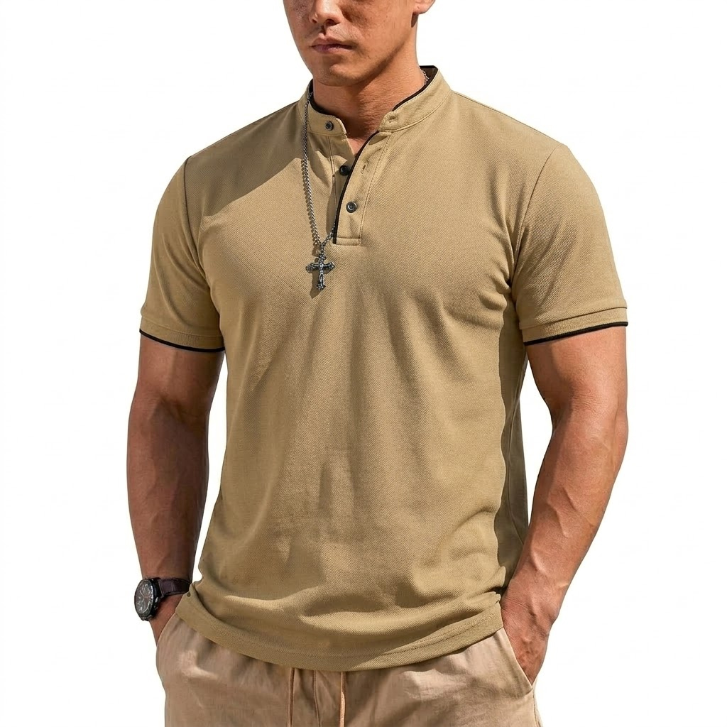 Summer Short Sleeve Henley Shi - Summer Clothing Trends recensie en prijs