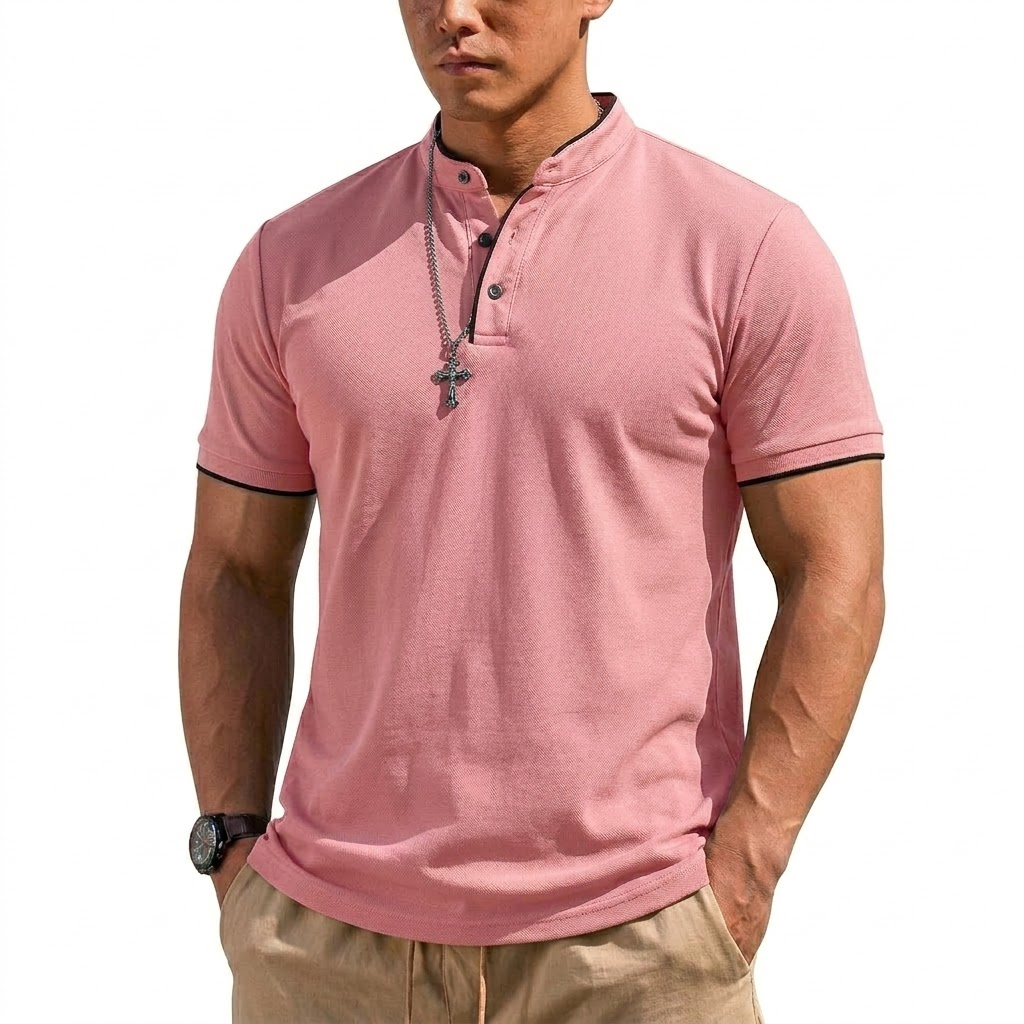 Summer Short Sleeve Henley Shi - Summer Clothing Trends recensie en prijs