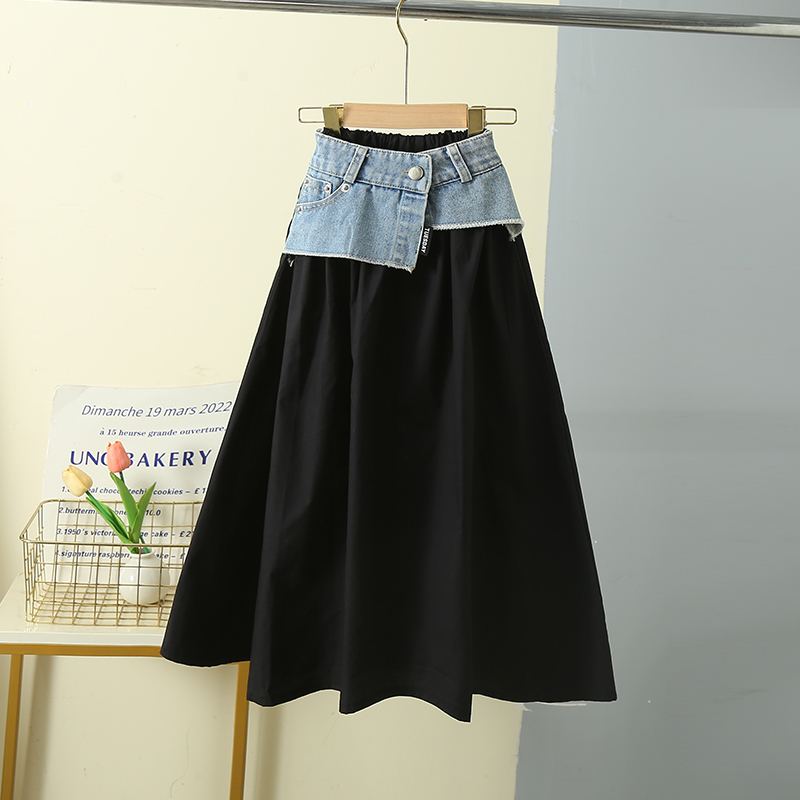 Korean Child Long Patchwork De - Summer Clothing Teen Girls recensie en prijs