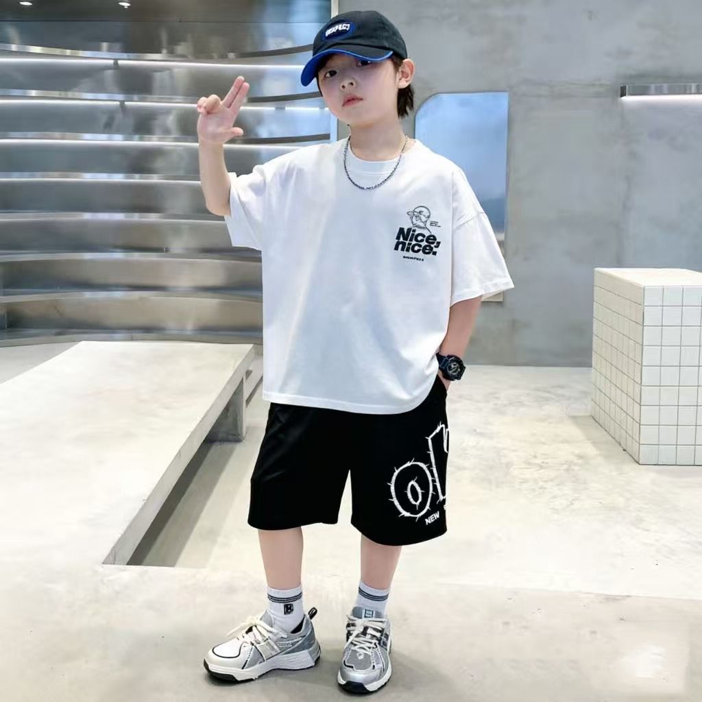 Cotton Summer Hip Hop Boys Clo - Summer Clothing Drawing For Kids recensie en prijs